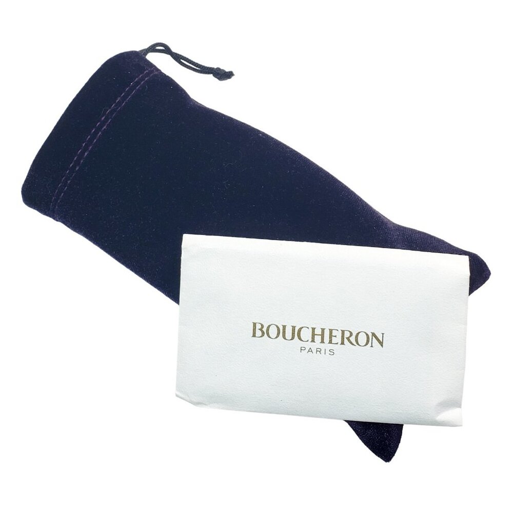 Boucheron Paris Case for Sunglasses with drawstring bag & authenticity card - Picture 5 of 5